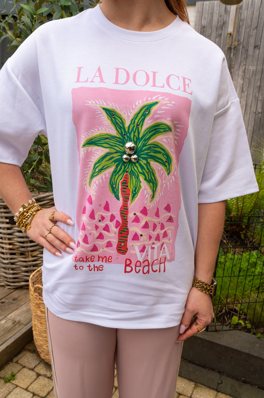 La dolce palm tee