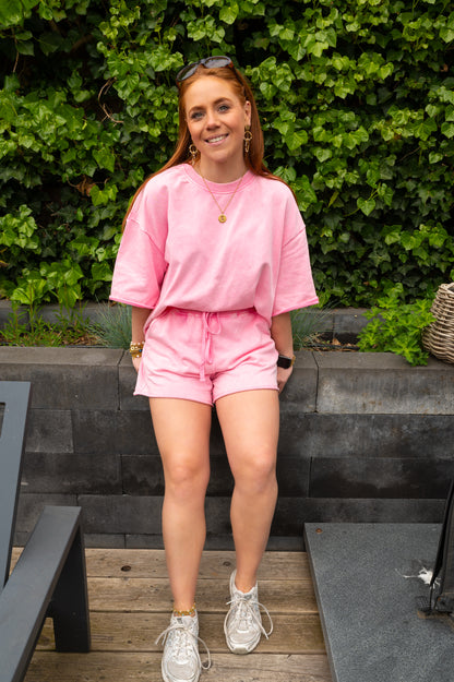 Lounge set pink