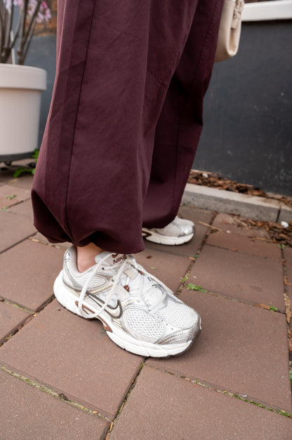 Cargo pants plum