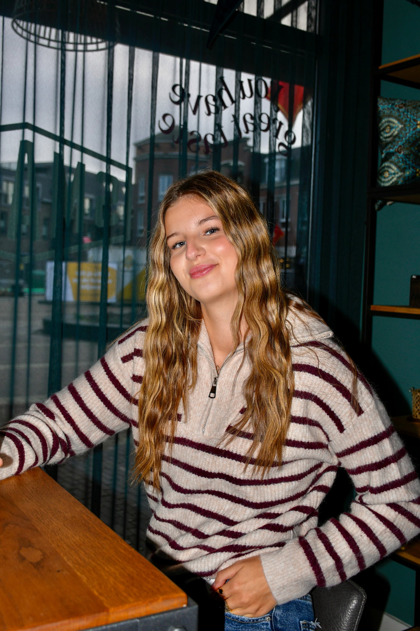 Striped Cozy Knit sweater